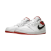 Jordan 1 Low White University Red Black