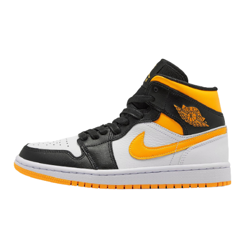 Jordan 1 Mid Laser Orange Black (W)