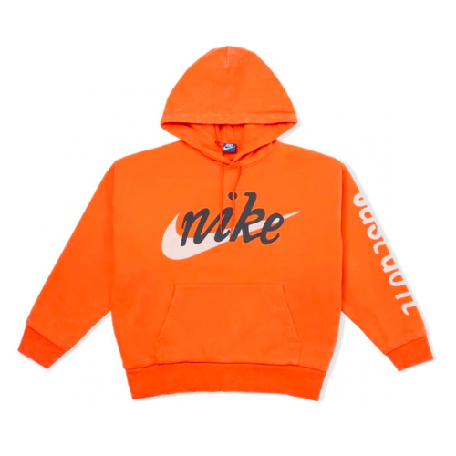 CPFM x Nike Shoebox logo heavyweight hoodie orange