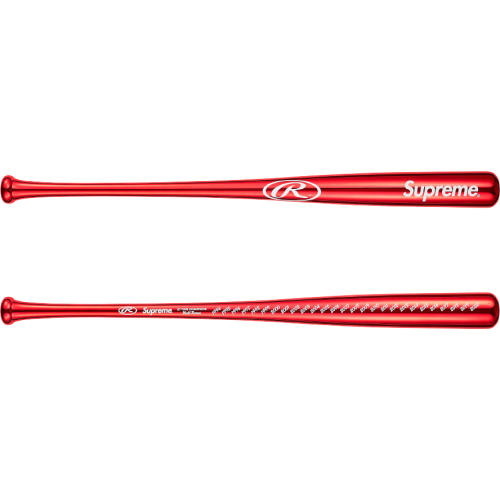 Supreme Red Metal Bat ss21