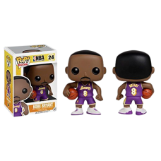 Funko Pop Kobe Bryant Number 8 Away Jersey