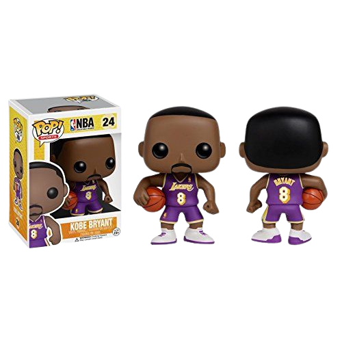 Funko Pop Kobe Bryant Number 8 Away Jersey