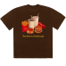 Travis Scott x McDonald's Deserve A Break T-Shirt Brown