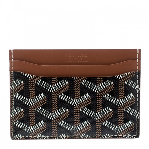 Buy GOYARD Saint Sulpice Brown Leather Card Holder Wallet Online at  desertcartINDIA