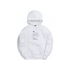 Kith x BMW Front Dimensions Hoodie White