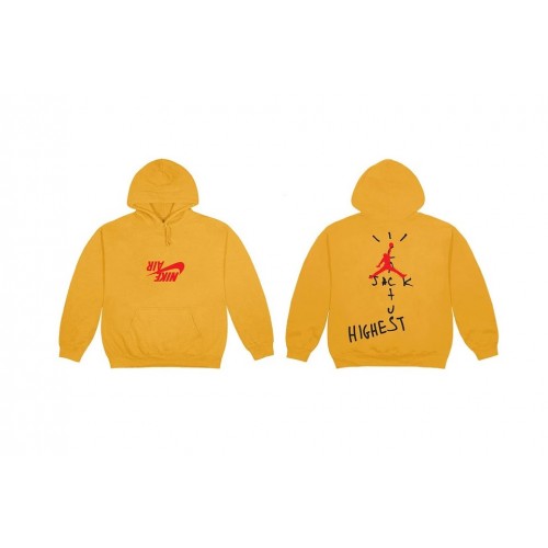 Travis Scott Nike highest in the room hoodie yellow