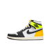 Jordan 1 Retro High White Black Volt University Gold