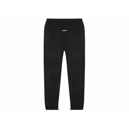 FOG Essentials Polar Fleece Black Pants 