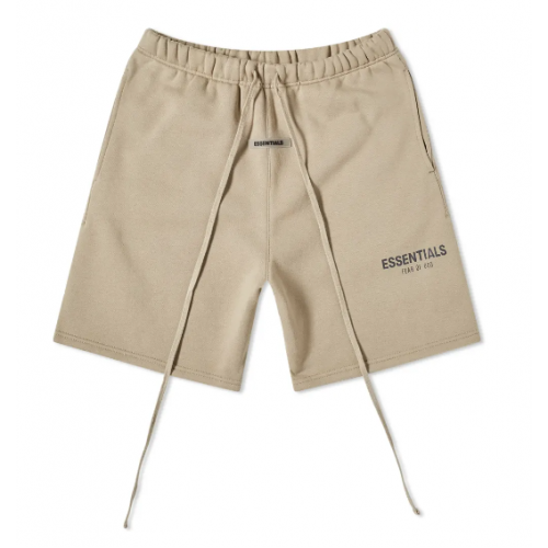 Fear of God Essentials Fleece Shorts Olive/Khaki