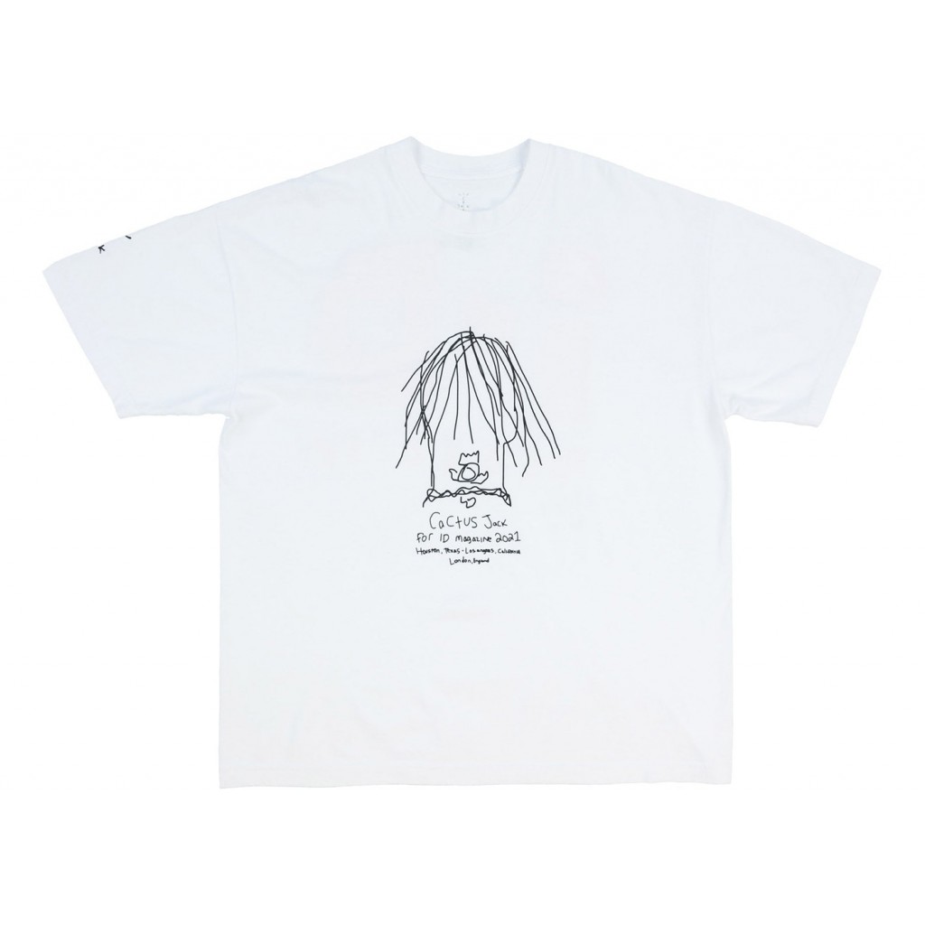 Travis Scott x i-D The Utopia Issue Tee By Youbetterfly