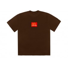 Travis Scott x Mcdonalds "Sesame" Brown  Tee