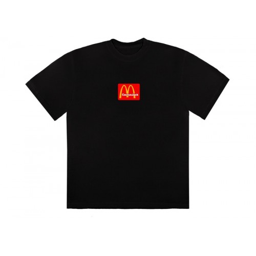 Travis Scott x Mcdonalds "Sesame" Black Tee