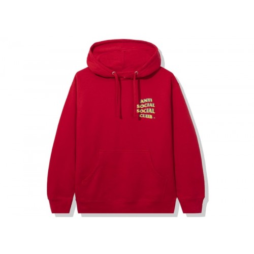 Anti Social Social Club Stir Crazy Hoodie Red