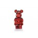BEARBRICK X FRAGMENTS X BACCARAT RED
