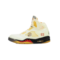 Nike Air Jordan 5 X Off White Sail 