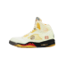 Nike Air Jordan 5 X Off White Sail 