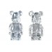 Bearbrick X Fragments X Baccarat Transparent 