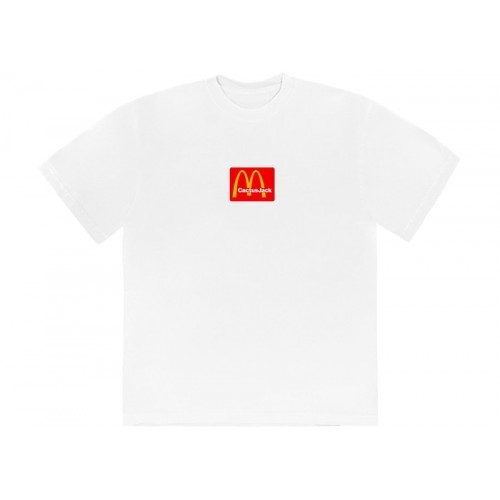 Travis Scott x Mcdonalds "Sesame" White Tee