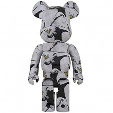 Banksy Bearbrick Flower Bomb 1000%