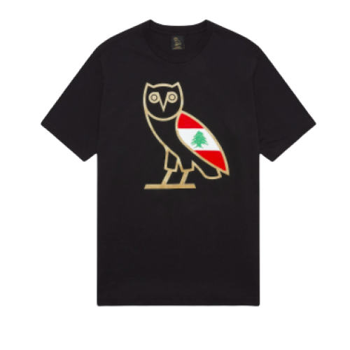 Cedar Of Lebanon X OVO Owl Tee Black
