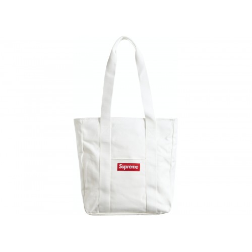 Supreme Tote Bag White SS20