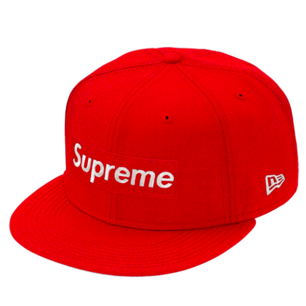 Supreme $1M Metallic Box Logo New Era Red by Youbetterfly