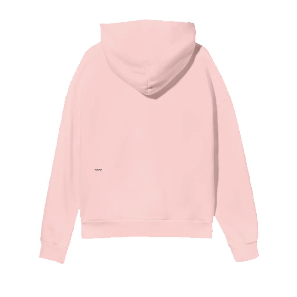 Pangaia Lightweight Recycled Cotton Hoodie Rose Quartz by youbetterfly