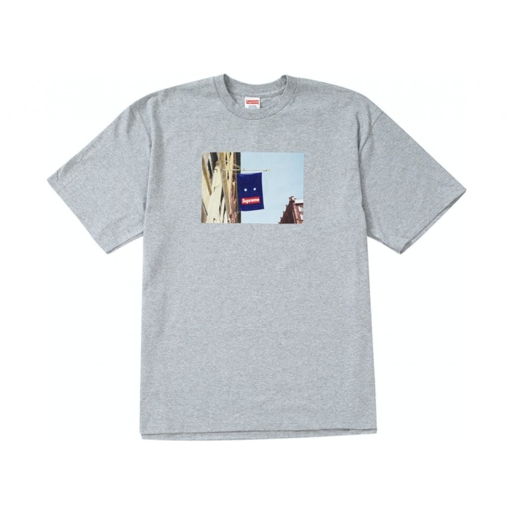 Supreme Banner Tee Blue by Youbetterfly