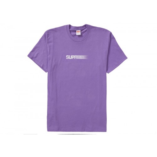 Supreme Motion Logo Tee Purple