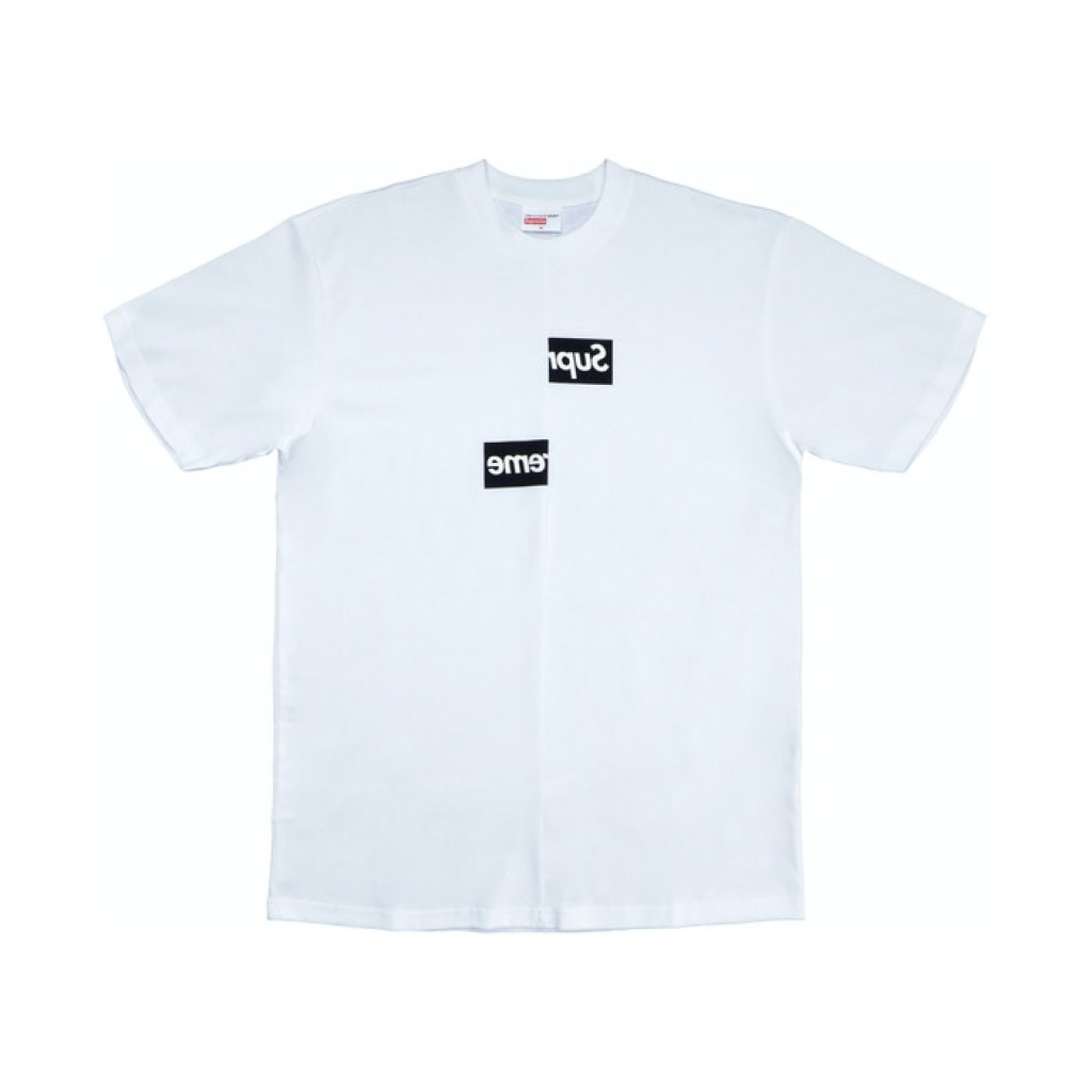 Supreme CDG White Bogo Tee by Youbetterfly