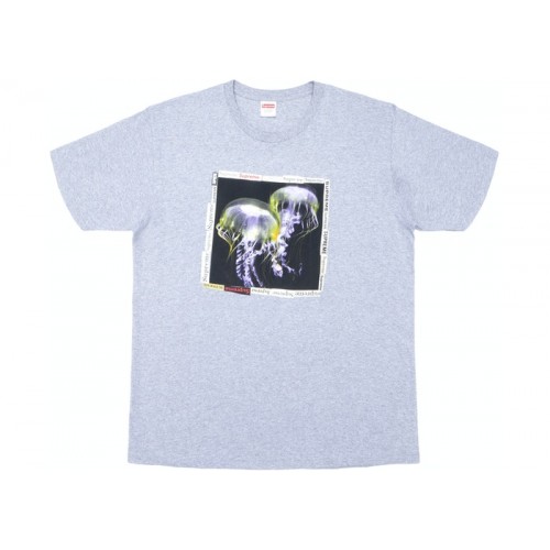 SUPREME JELLYFISH GREY TEE