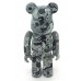 Bape Play Psych Camo Blue Be@rbrick 400% 2008