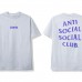 Anti Social Social Club Paris Grey Tee 