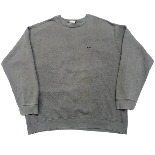 Nike Vintage Grey Swoosh Sweatshirt