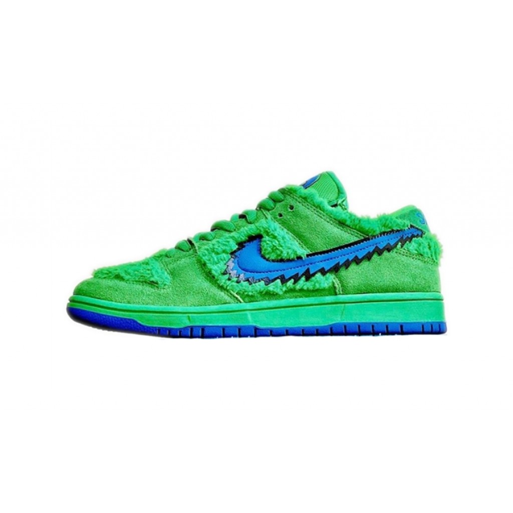 dunk low grateful dead green