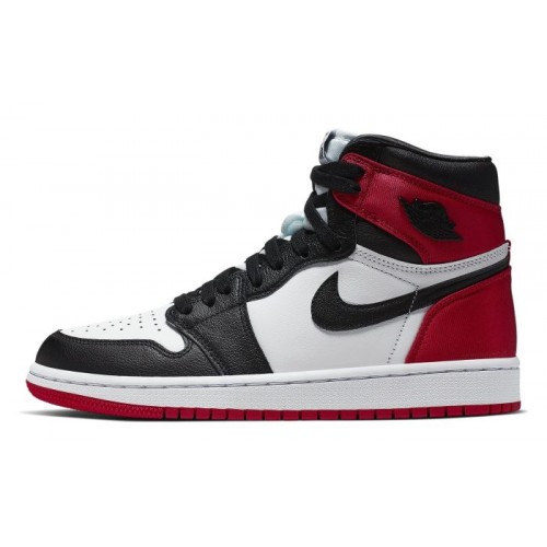 Air Jordan 1 Black Toe Satin Women