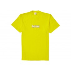 Supreme Bandana Box Logo Yellow Tee 