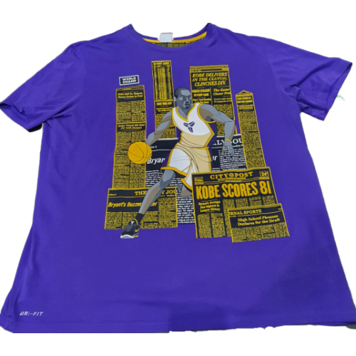 Kobe Bryant La Lakers Dri Fit Tee