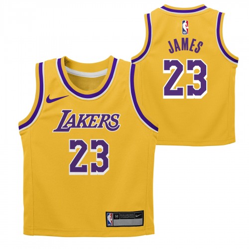 NBA Los Angeles Lakers Lebron James Jersey Kids Size