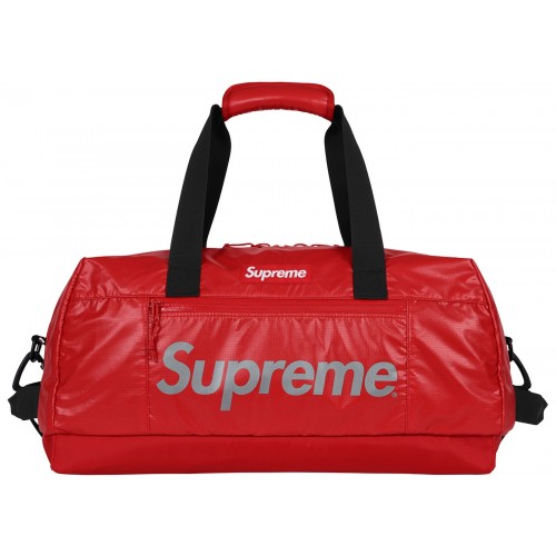 Supreme Red Duffle Bag