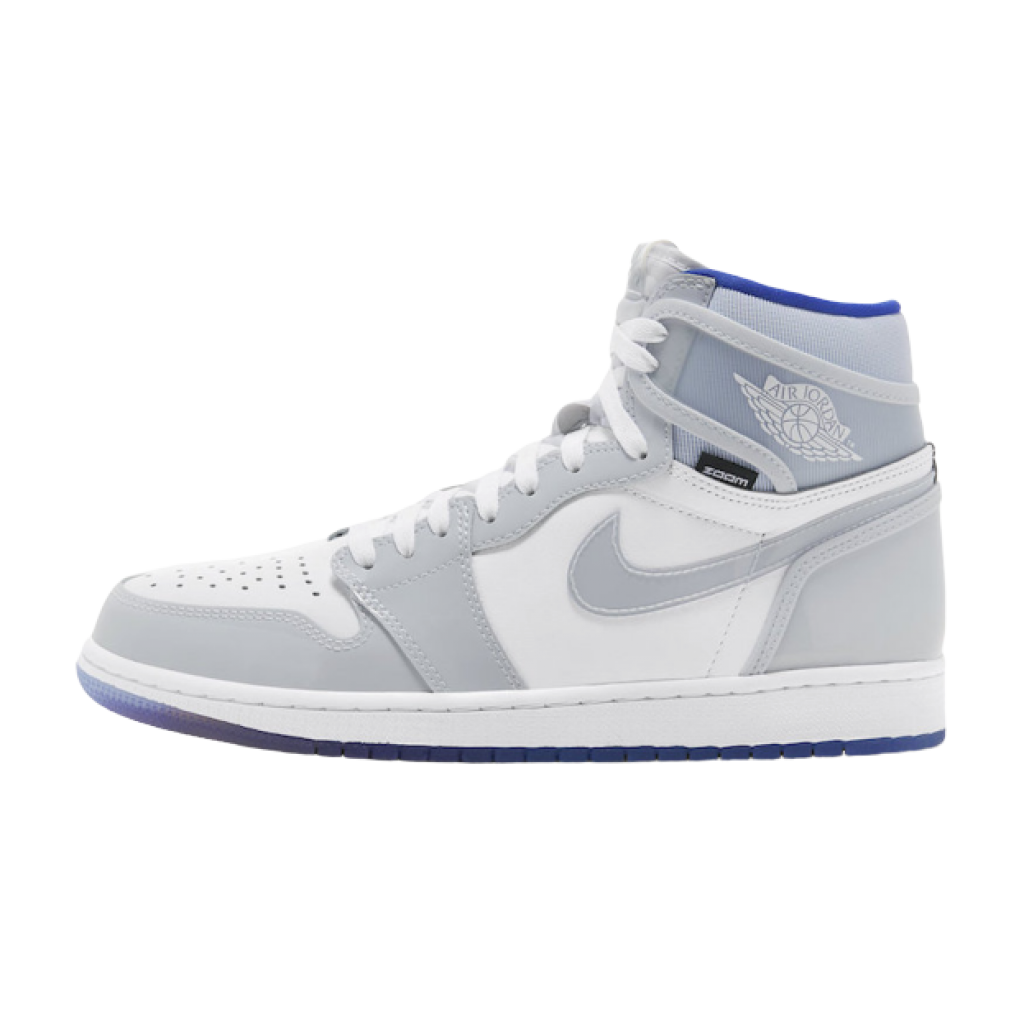 blue and white jordan 1 high