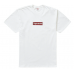 Supreme Swarovski Box Logo Tee White