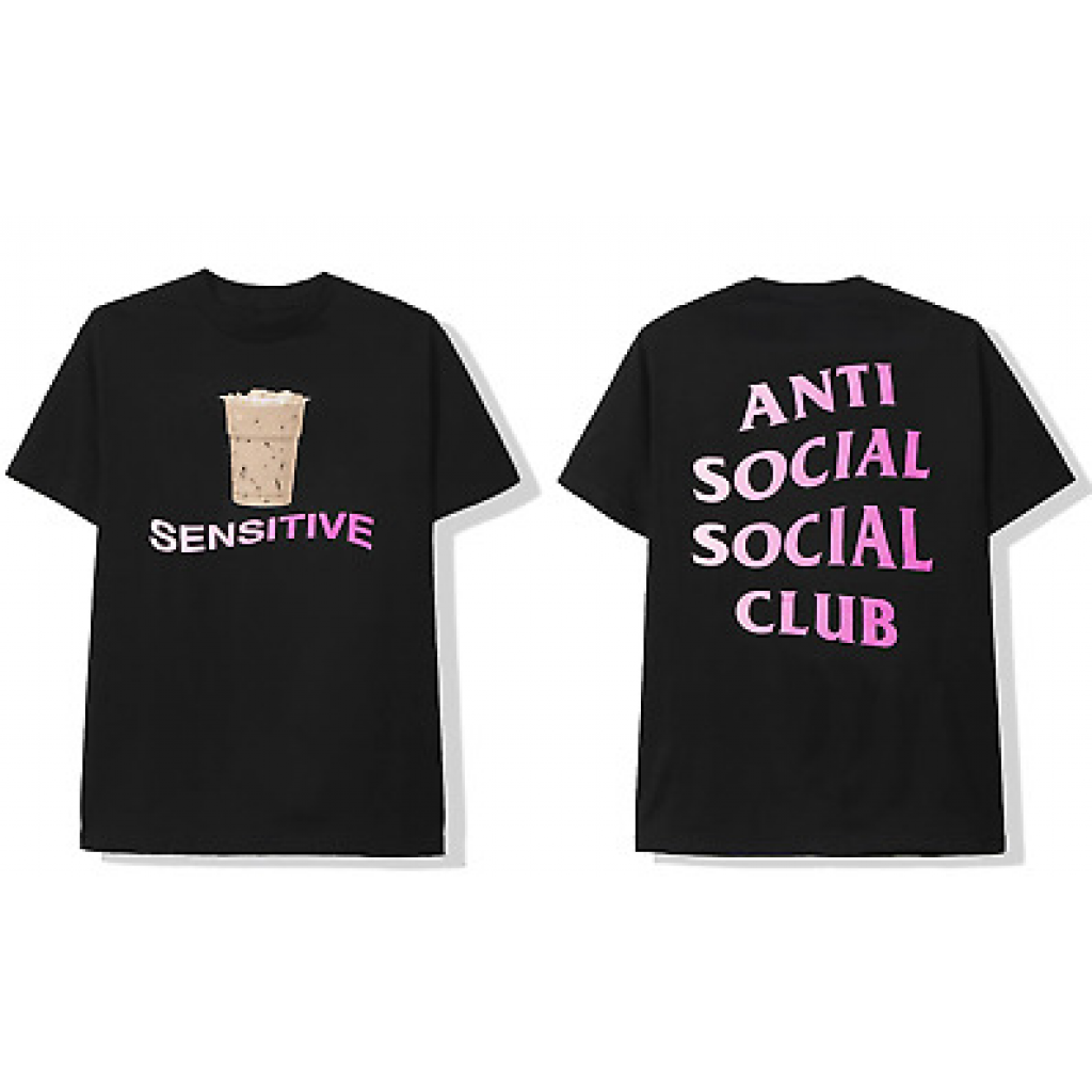 ASSC Sensitive Black Tee by Youbetterfly