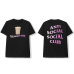 ASSC Sensitive Black Tee