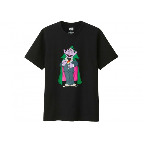 Kaws x uniqlo Vamp Black Tee