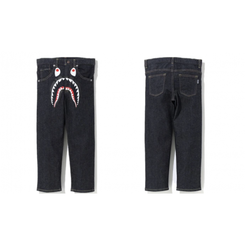 BAPE Shark Denim Jeans 2018