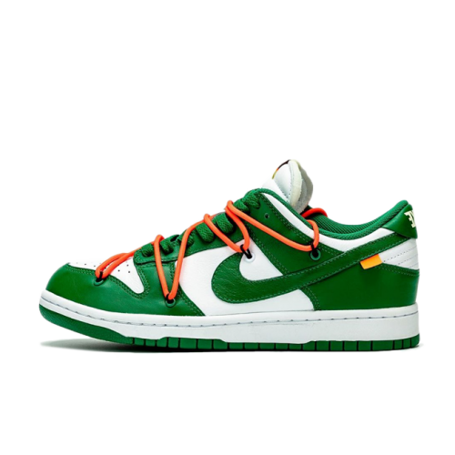 Off-White x Nike Dunk Low Pine Green