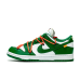 Off-White x Nike Dunk Low Pine Green