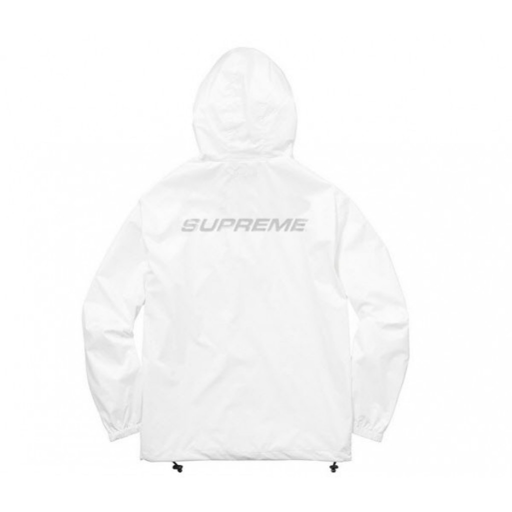 Supreme White WIndbreaker Jacket by Youbetterfly