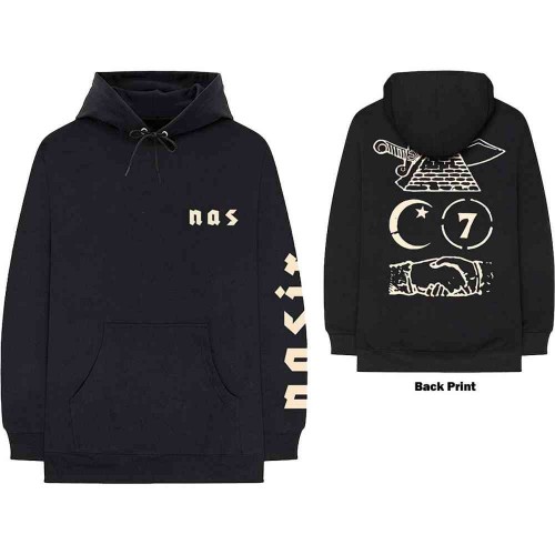 Nas - Symbols men unisex hoodie sweater